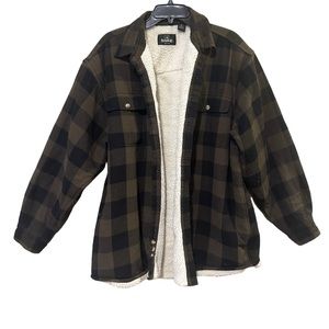 RedHead Sherpa Flannel Jacket Size XL